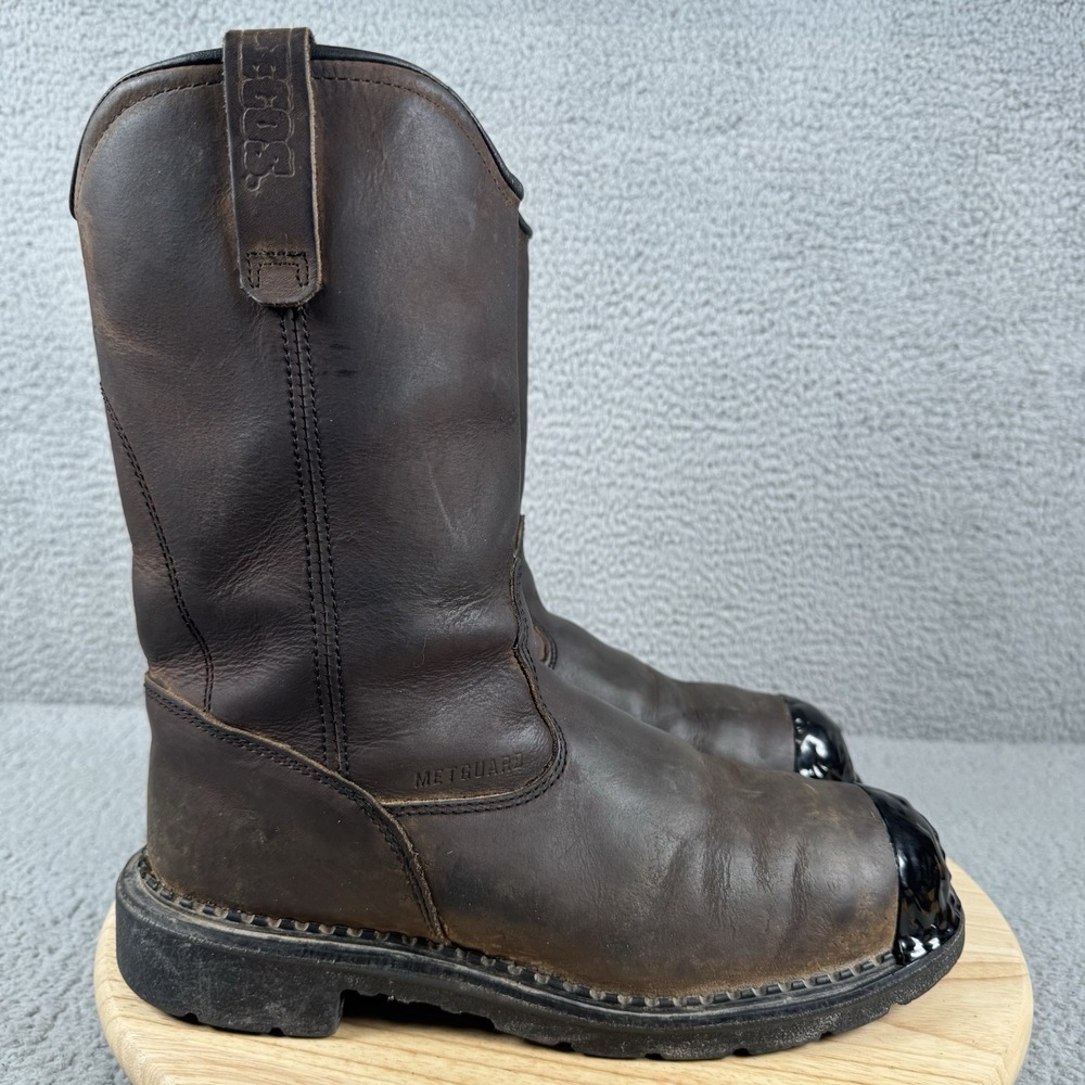 Red Wing Pecos 4436 Mens 10 D Brown Supersole 11 Inch Waterproof Work Boots